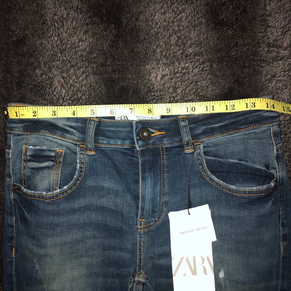 Mid Rise Skinny Jeans - Picture 5 of 8